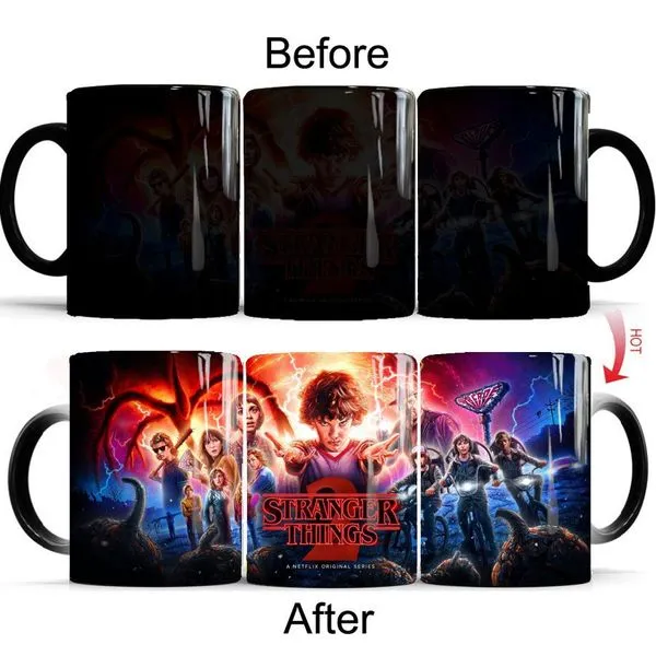 Drama Stranger Things Thermoeffekt Tasse Ceramic Kaffee Tee Milch Becher 3 Drama Stranger Things Thermoeffekt Tasse Ceramic Kaffee Tee Milch Becher – Bild 3
