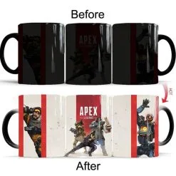Spiel Apex Legends Thermoeffekt Tasse Ceramic Kreativ Kaffee Tee Milch Becher -Haushalt & Küche Geschäft 576782520
