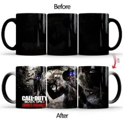 Call Of Duty: Black Ops Thermoeffekt Tasse Ceramic Kaffee Tee Milch Becher