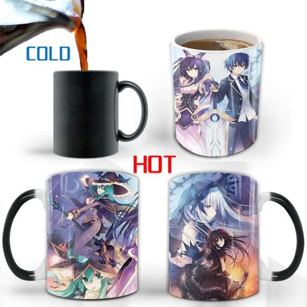 Anime Date A Live Thermoeffekt Tasse Ceramic Kaffee Tee Milch Becher 2 Anime Date A Live Thermoeffekt Tasse Ceramic Kaffee Tee Milch Becher – Bild 2