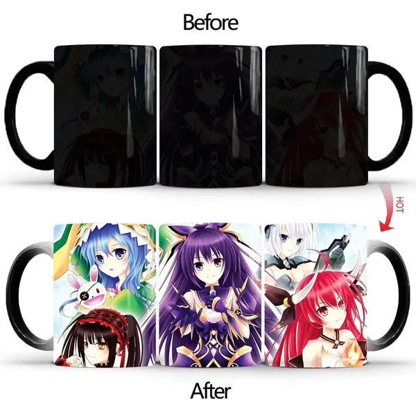 Anime Date A Live Thermoeffekt Tasse Ceramic Kaffee Tee Milch Becher 4 Anime Date A Live Thermoeffekt Tasse Ceramic Kaffee Tee Milch Becher – Bild 4