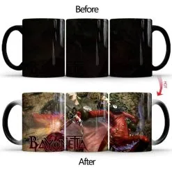Spiel Bayonetta Thermoeffekt Tasse Ceramic Kaffee Tee Milch Becher -Haushalt & Küche Geschäft 576782658