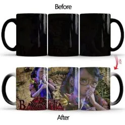 Spiel Bayonetta Thermoeffekt Tasse Ceramic Kaffee Tee Milch Becher -Haushalt & Küche Geschäft 576782668