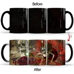 Spiel Bayonetta Thermoeffekt Tasse Ceramic Kaffee Tee Milch Becher -Haushalt & Küche Geschäft 576782672
