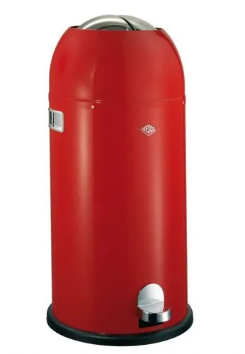 Wesco Design XL Mülleimer Kickmaster Maxi 40L Treteimer Rot Abfallsammler 1 Wesco Design XL Mülleimer Kickmaster Maxi 40L Treteimer Rot Abfallsammler