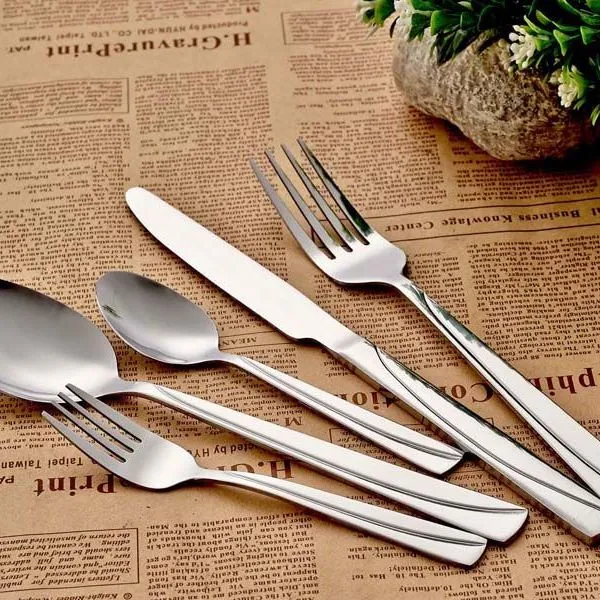 Edelstahl Design Besteck Set, 30-teilig Essbesteck | Besteckset | Tafelbesteck 1 Edelstahl Design Besteck Set, 30-teilig Essbesteck | Besteckset | Tafelbesteck