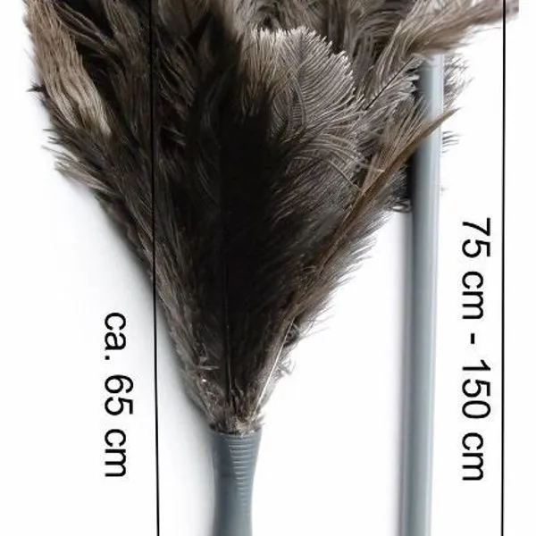 Staubwedel Straussen Federn Super Groß Teleskop-Stiel Straussen Feder Staubtuch 1 Staubwedel Straussen Federn Super Groß Teleskop-Stiel Straussen Feder Staubtuch
